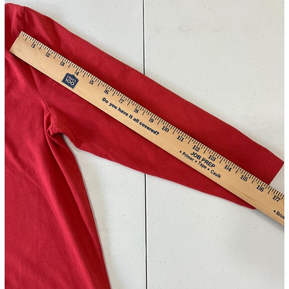 J Jill Pure Jill Women's Curved Seam Tunic Top Salmon Pink Size S *READ* - Picture 10 of 11